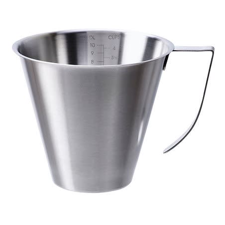 Idealisk Graduated Stainless Steel Jug - 1l