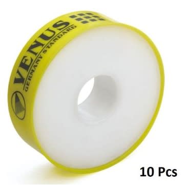 Venus 100% P.t.f.e Thread Tape - 10 Pieces