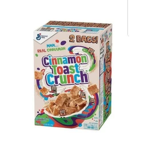 General Mills Cinnamon Toast Crunch Cereal - 1.4kg - 2in1