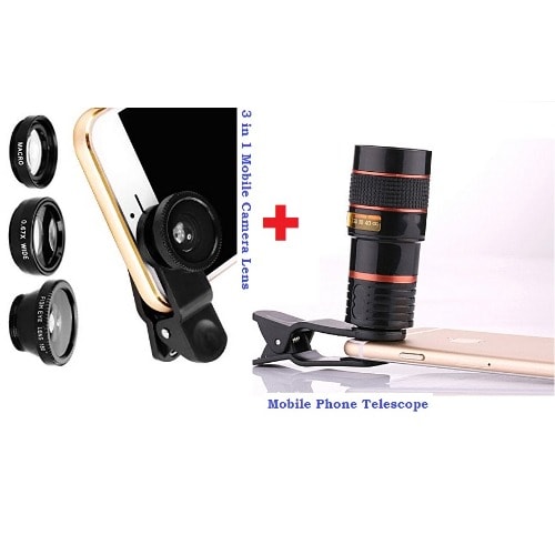 Mobile Phone Telescope With Camera Lens