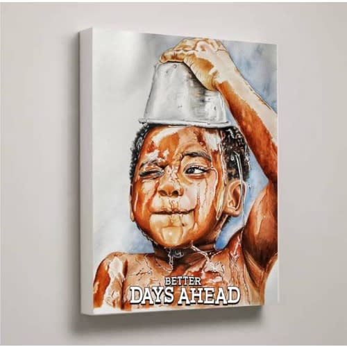 Better Days Ahead Frame -  90cm by 67cm