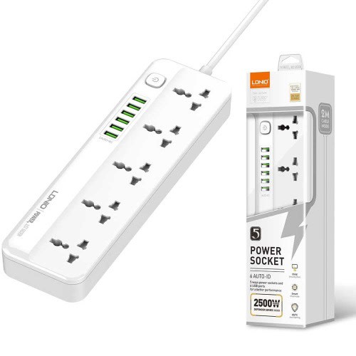 Sc5614 6 USB-a Ports Power Socket - 2500W