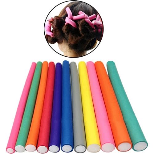 Bendable Hair Curlers - 10 Pieces - Multicolored