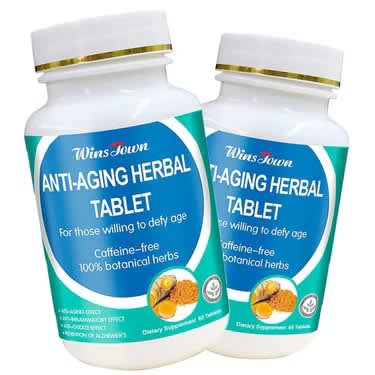 Wins Town Anti-aging Herbal Tablet - 60 Tablets