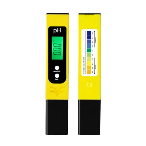 Digital Ph Meter Tester With Free 3 Buffer Powders