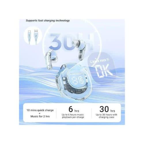 Ultrapods Pro Wireless Earbuds Headphone - Blue