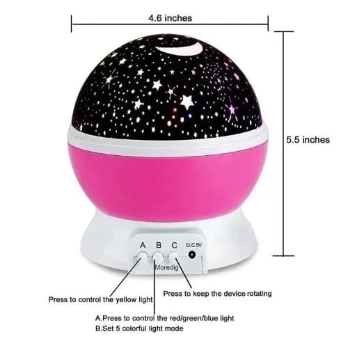 Star Master Rotating Led Projector Night Light