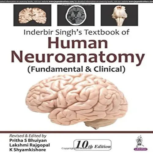 Inderbir Singh's Textbook Of Human Neuroanatomy Tenth Edition By Pritha S. Bhuiyan