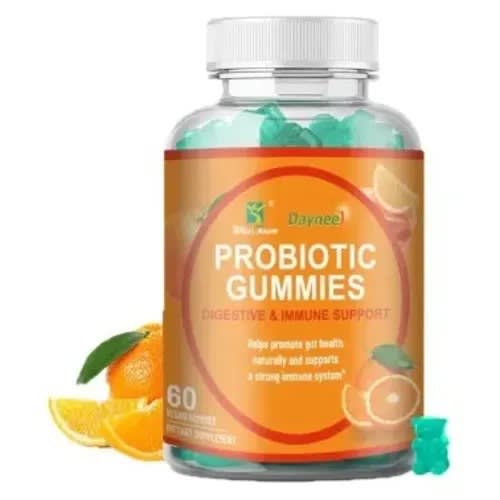 Daynee Probiotics Gummies For Digestive Health & Immune Supportm - 60 caps