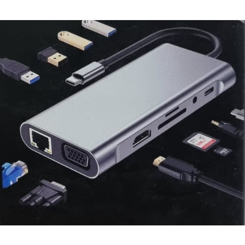 Type C Adapter / Dock 11-in-1