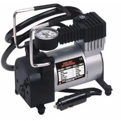 Car Tyre Inflator Air Compressor Pump - 12v