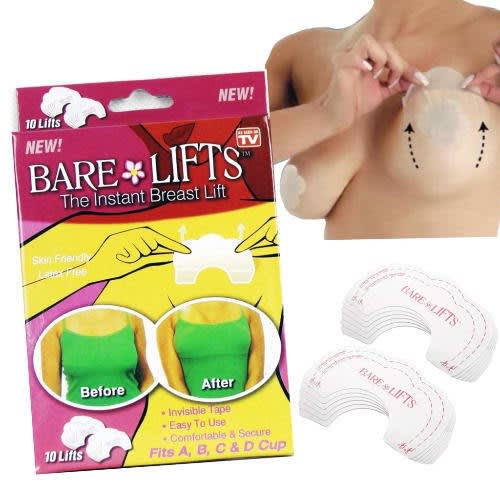 Bare Lifts Instant Breast Lifts - 10 Pieces