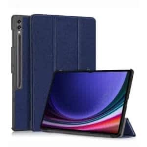 Flip Case For Samsung Galaxy Tab S9 Plus 12.4" - Leather