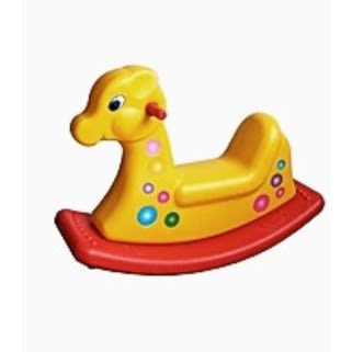 Children Ride On Plastic Horse Rocker