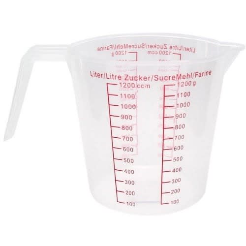 Plastic Measuring Cup Baking Tools -1200ml