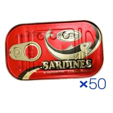 Napa Valley Sardines - 125g &times; 50 Cans