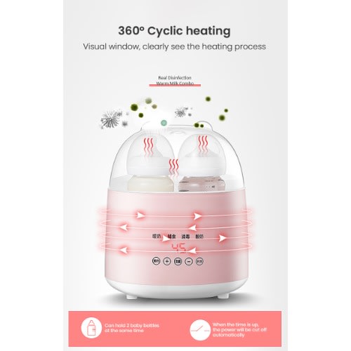 4 In 1 Baby Bottle Sterilizer - Milk Warmer - Egg Steamer With Yoghurt Maker