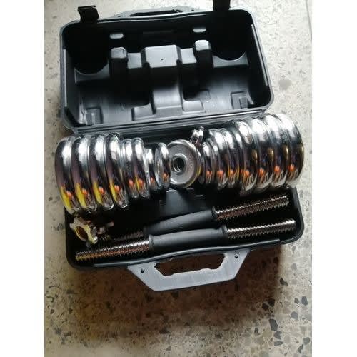 Adjustable Dumbbell With Black Case 30kg - Set- of 15kg Each