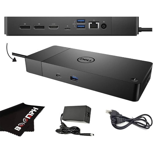 Wd19s Docking Station With 130W Power Adapter- USB Type-C HDMI dual Display port