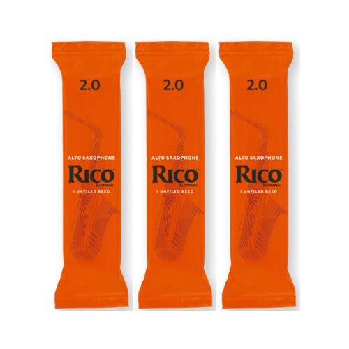 Rico Alto Saxophone Reeds Strength 2.0 - 3pieces