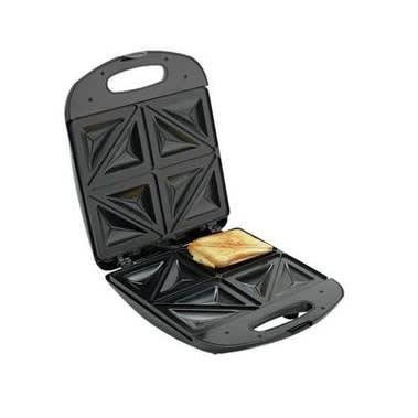 Electric 4 Slice Bread Toaster / Sandwich Maker - 1400W