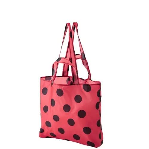 Skynke Carrier Bag - Red & Black