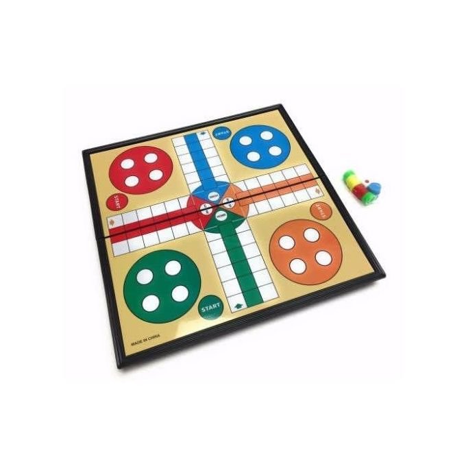 Ludo Magnetic Board Game Set (8302): Compact, Portable
