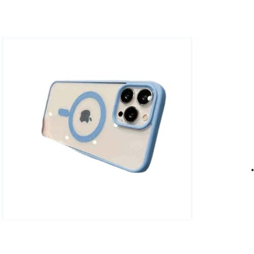 Iphone 16 Pro Max Protective Case -transparent - Blue Case