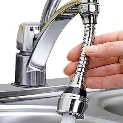 360 Turbo Flex Flexible Faucet Sprayer Water Extender