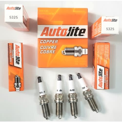 5325 Copper Resistor Spark Plug - 4pcs