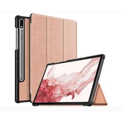 Leather Flip Case For Samsung Tab S8 Plus/ S7 Plus / S7 Fe