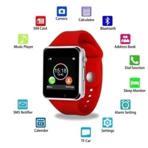 Buy A1 Smart Watch Phone Watch With Sim/tf Card Slot in Nigeria