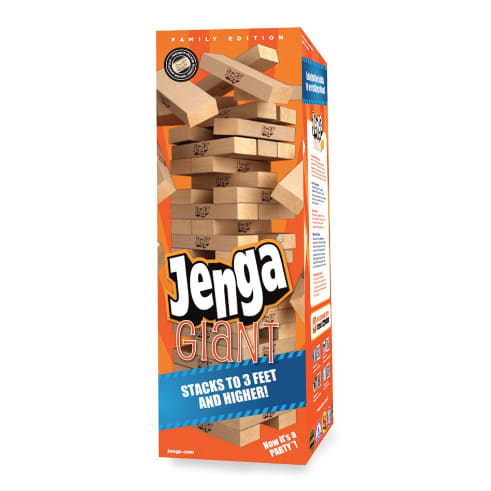 Jenga Classic Wooden Game - 54 Blocks