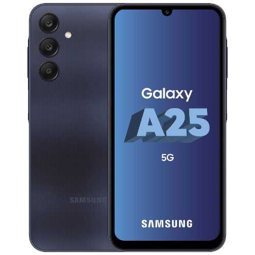 Galaxy A25 5G - 6.5" - 128GB ROM - 6GB RAM - Dual SIM - 50MP - Fingerprint - 5000mAh - Black