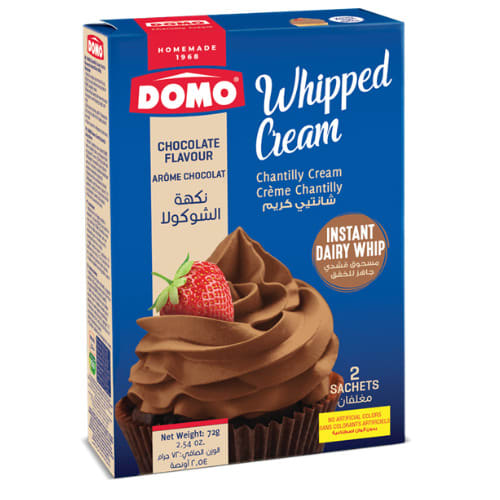 Domo Chantilly Cream Chocolate 72g