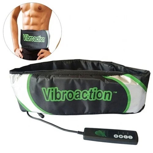 Vibro Action Electric Massager Slimming Fitness Belt With Free Skipping Rope