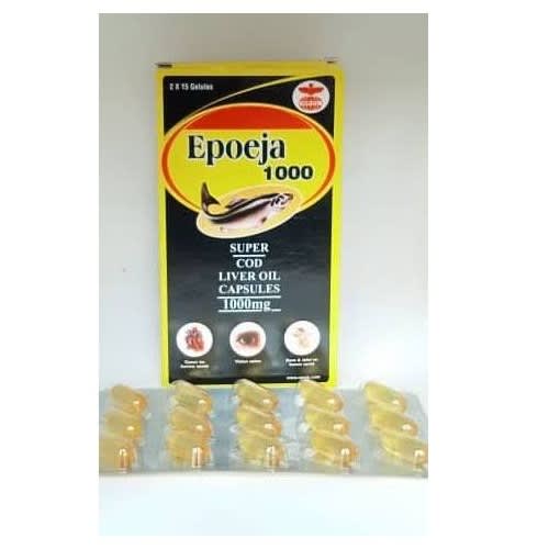 Epo Epoeja 1000 - Super Cod Liver Oil Capsules - 1000mg