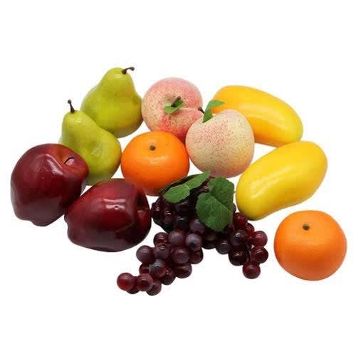 Livelike Decorative fake Fruits - 12pcs