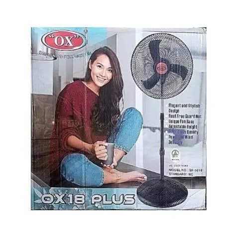 Plus Standing Fan - Sf-1618 - 18" - 15w