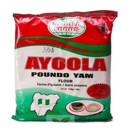 Ayoola Foods Poundo Yam -1.8kg