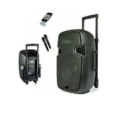 Rechargeable Portable Public Address System - Black