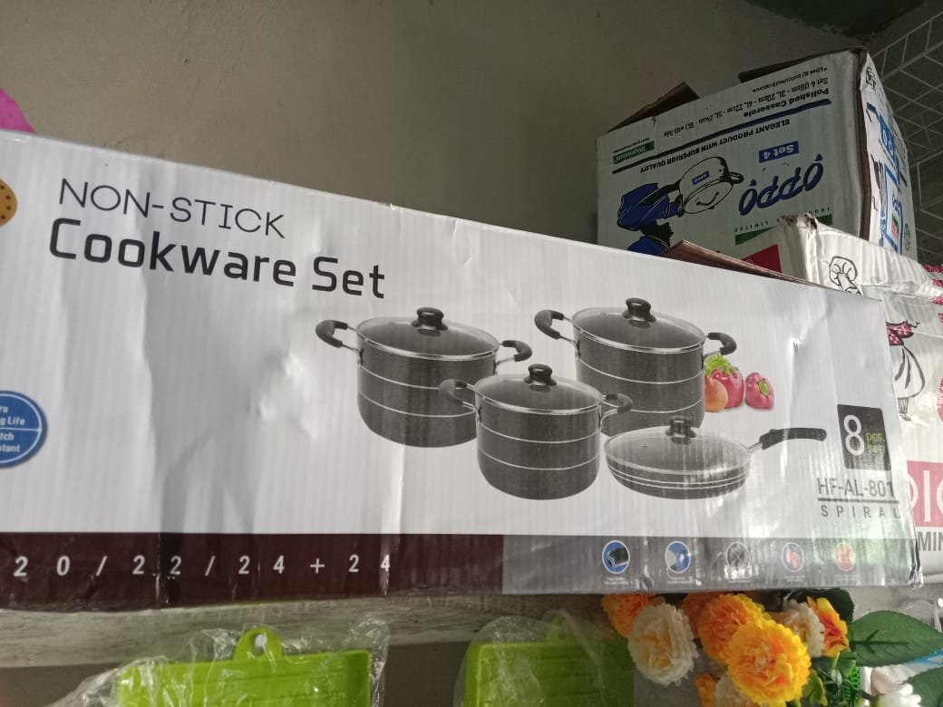 non stick pot set