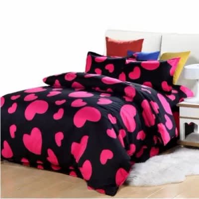 Love Heart Patterned Duvet