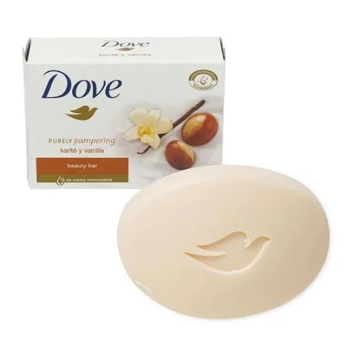 Dove Bar Soap Purely Pampering - Karite Y Vanilla - 4 Bars X100g