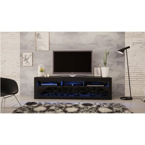 Floating Tv Stand For Tvs Up To 70"black