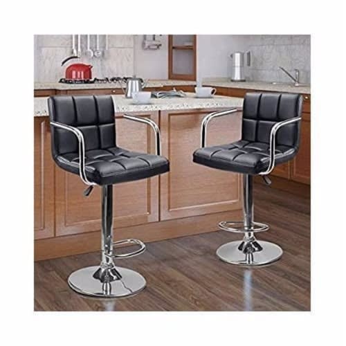 Swivel Adjustable Bar Stool- 2 Pcs
