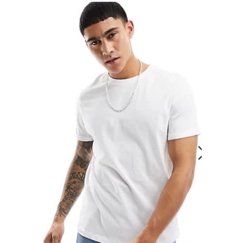 Reeve Round Neck T-shirts - White