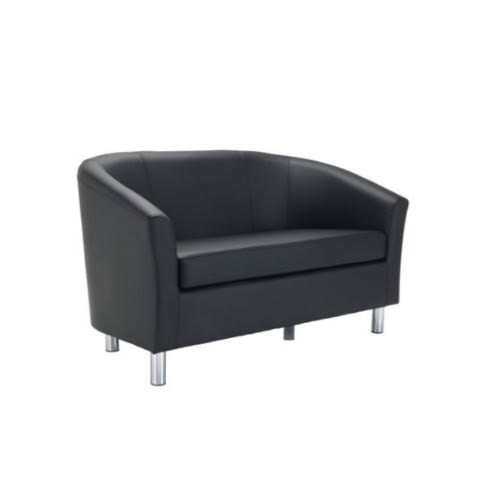 Bucket Chair - Three Seater Sofa Tub - Black