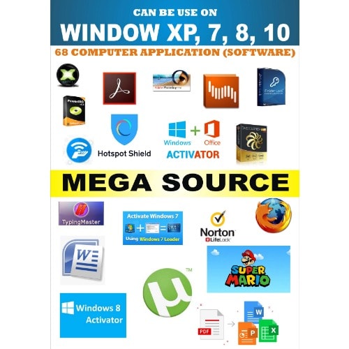 68 In 1 Computer Softwares