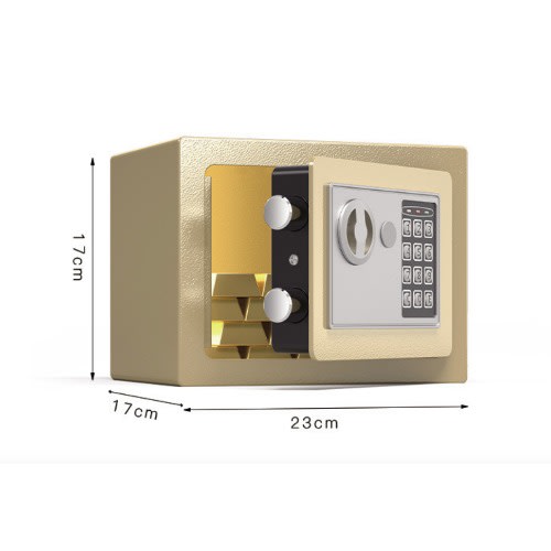 Electronic Safe Box - 17cm X17cm X 23cm